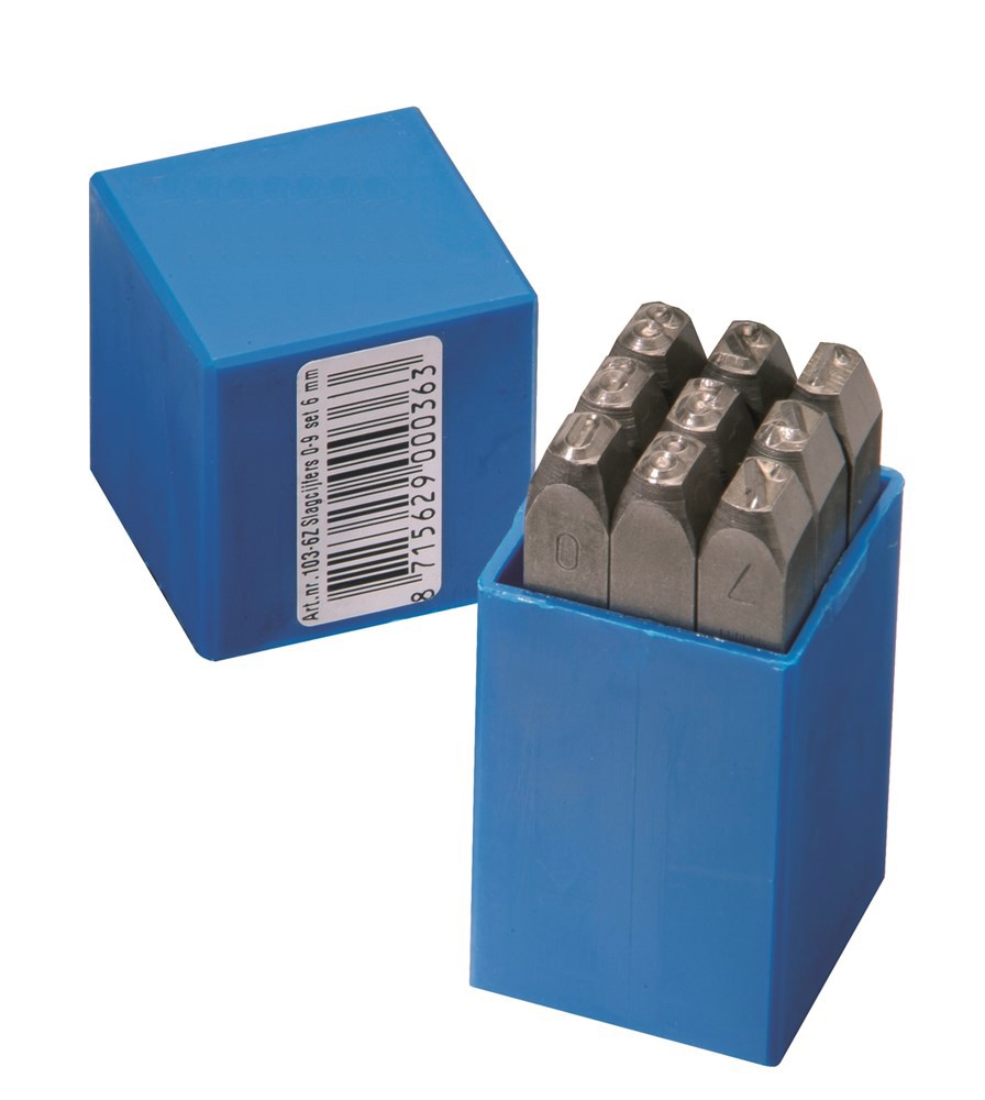 Slagcijfers -  6MM 9-DELIG