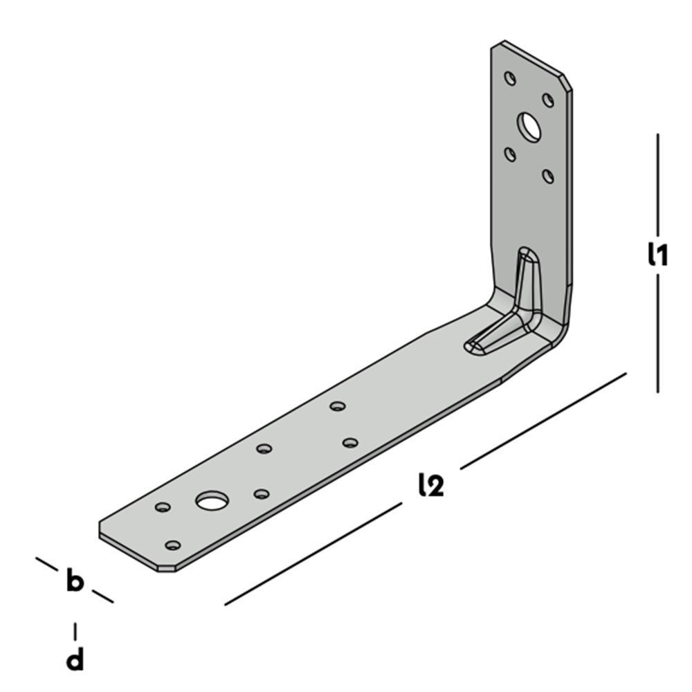 hoekanker met ril sv-3