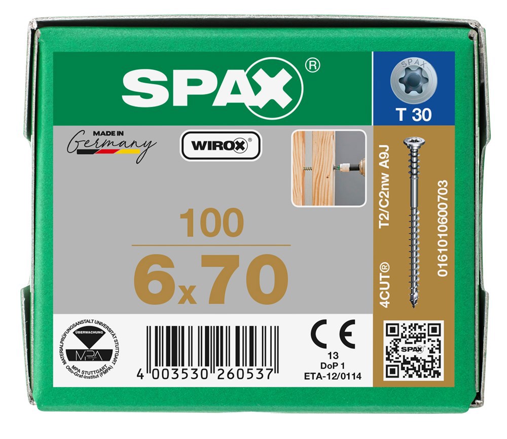 stelschroef wirox spax-6