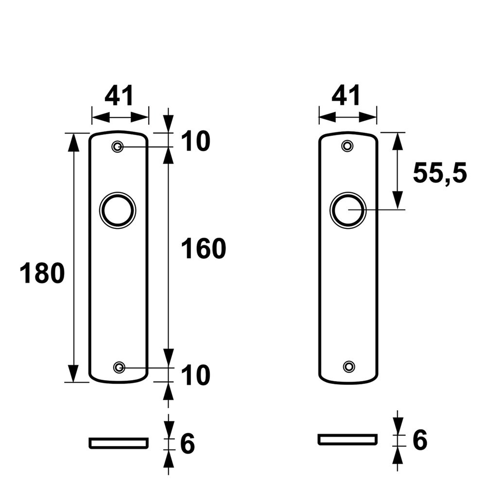 kortschild aluminium f1 axa-3