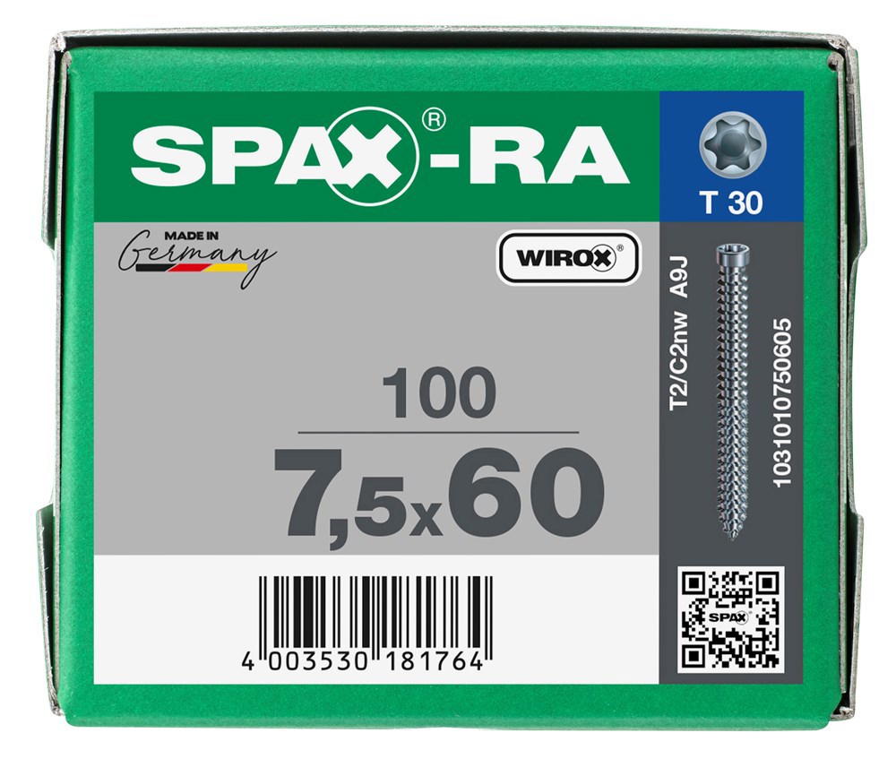 kozijnschroef wirox spax-ra-6