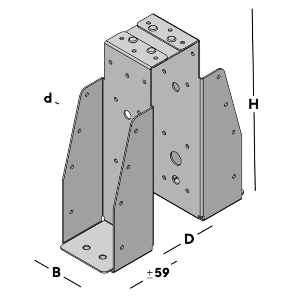 balkdrager gbs dubbel sv-3