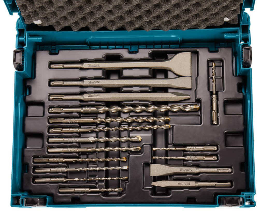 boor-/beitelset sds-plus makita-6