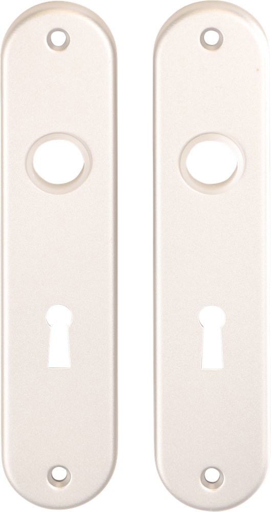 Kortschild Aluminium F1 Oxloc - PISA GEHEEL BLND