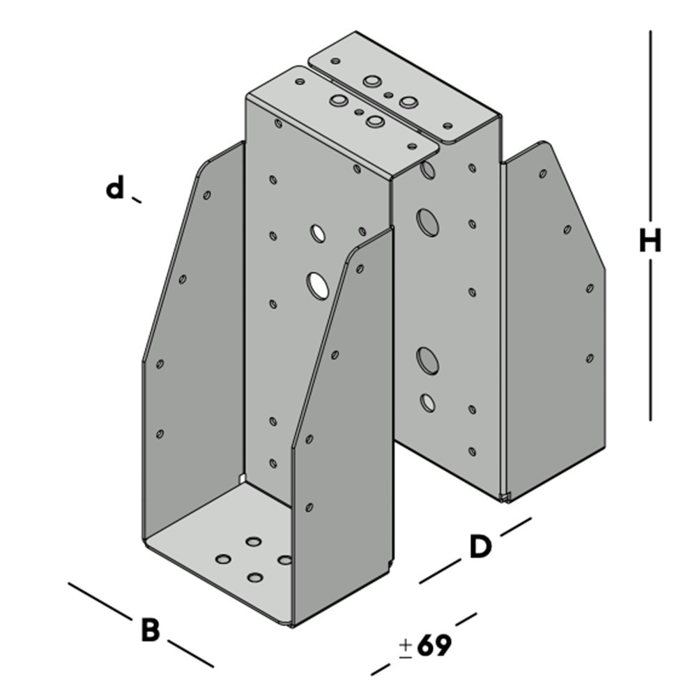 balkdrager gbs dubbel sv-3