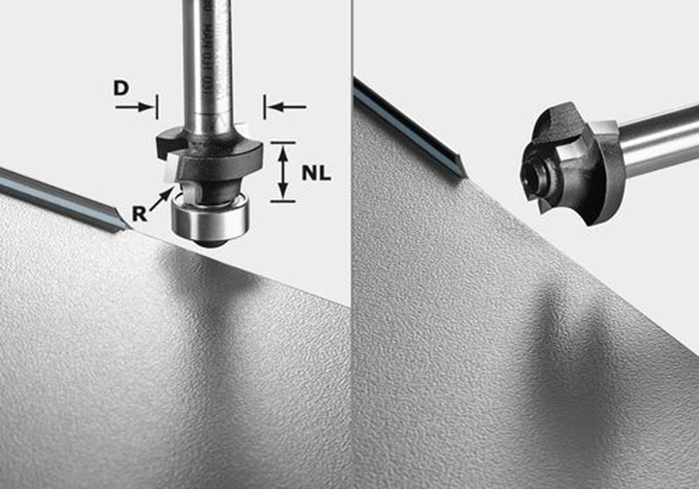 afrondfrees hardmetaal festool