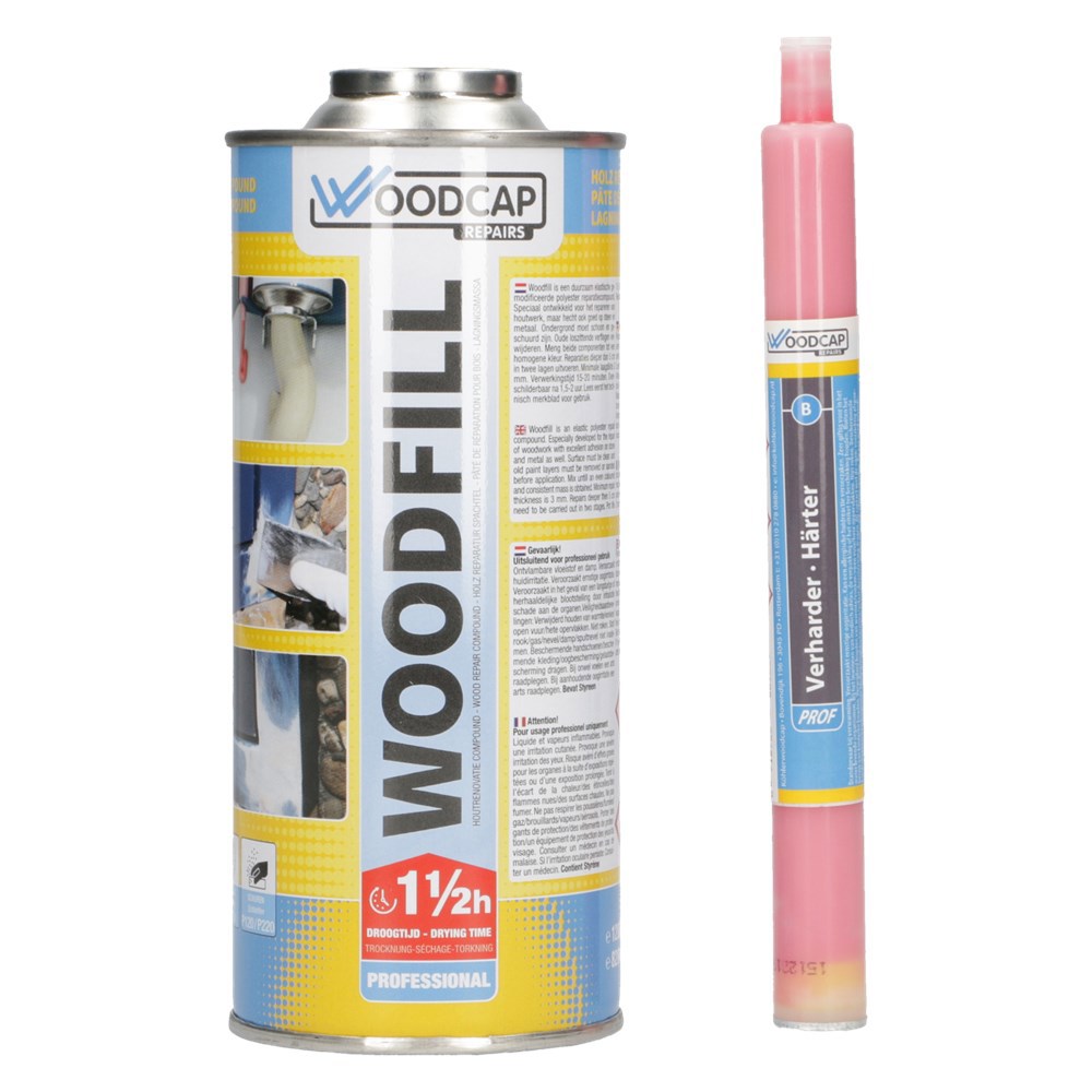 Reparatie Vulmiddel Woodcap - WOODFILL 1200G CREME