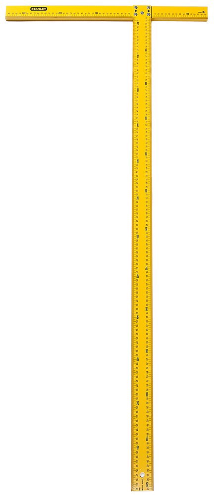 Winkelhaak Stanley - 1220MM GEEL