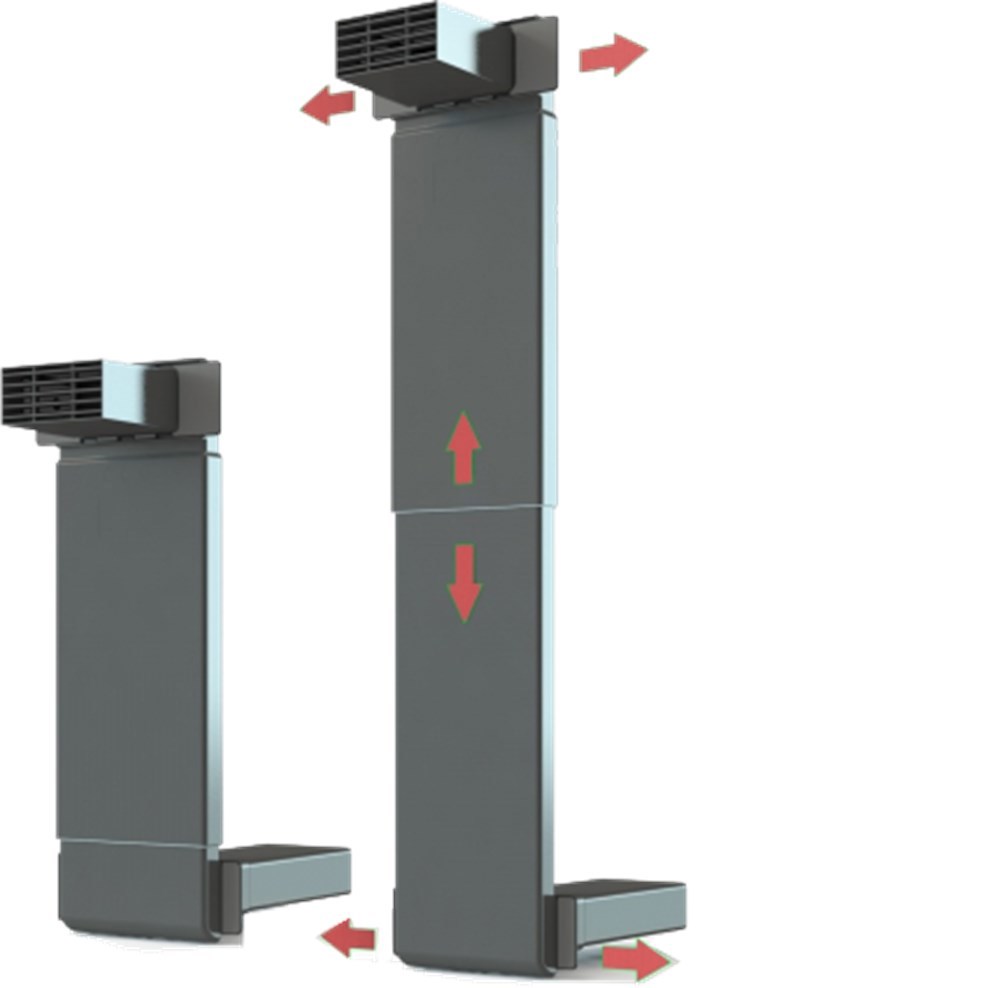 vloerventilatiekoker instelbaar kelfort-4