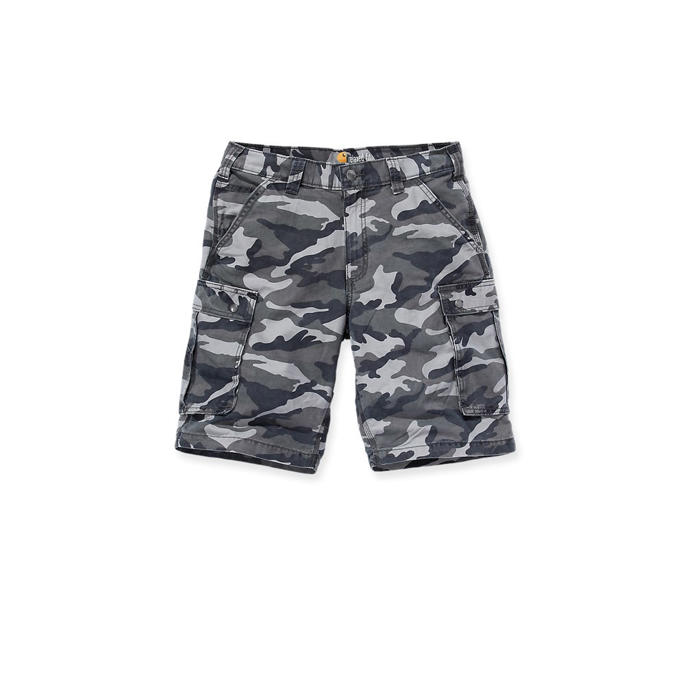 Short Rugged Camo Carhartt - 100279 GRIJS/CAMO W40