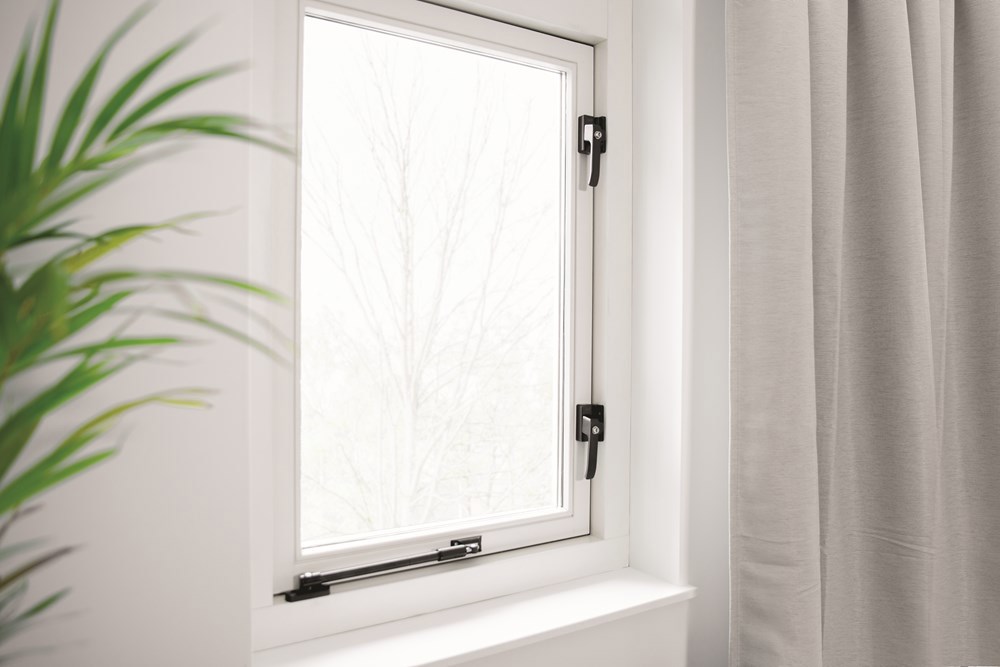 telescoop uitzetter zwart axa-4