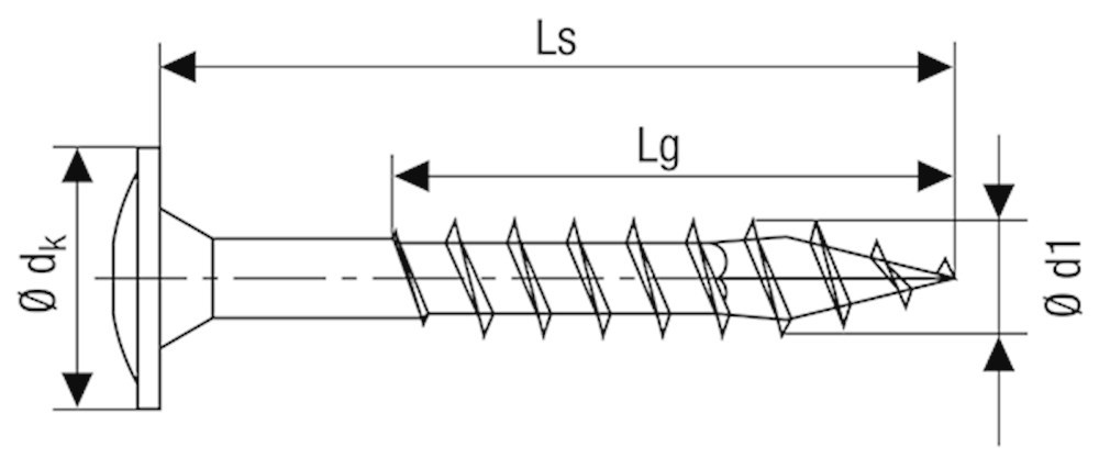 tellerkopschroef wirox spax-3