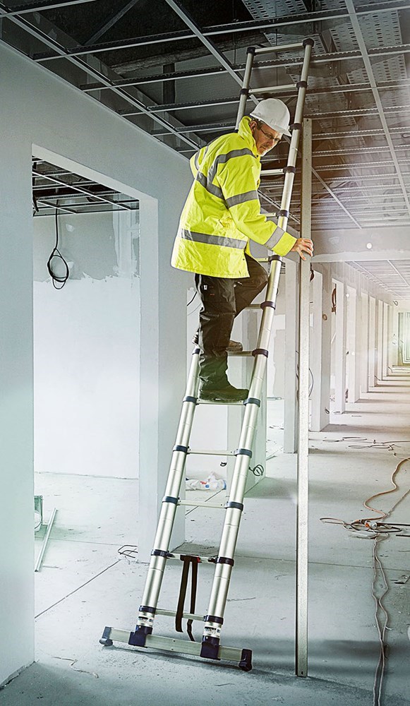 telescoopladder aluminium little jumbo-4