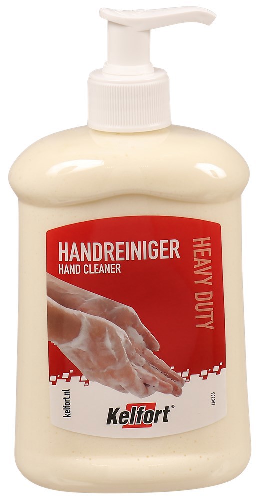 handreiniger met korrel kelfort