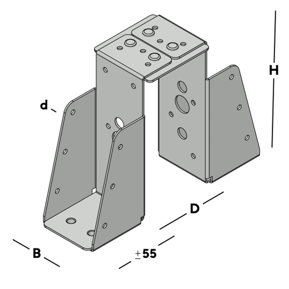 balkdrager gbs dubbel sv-3