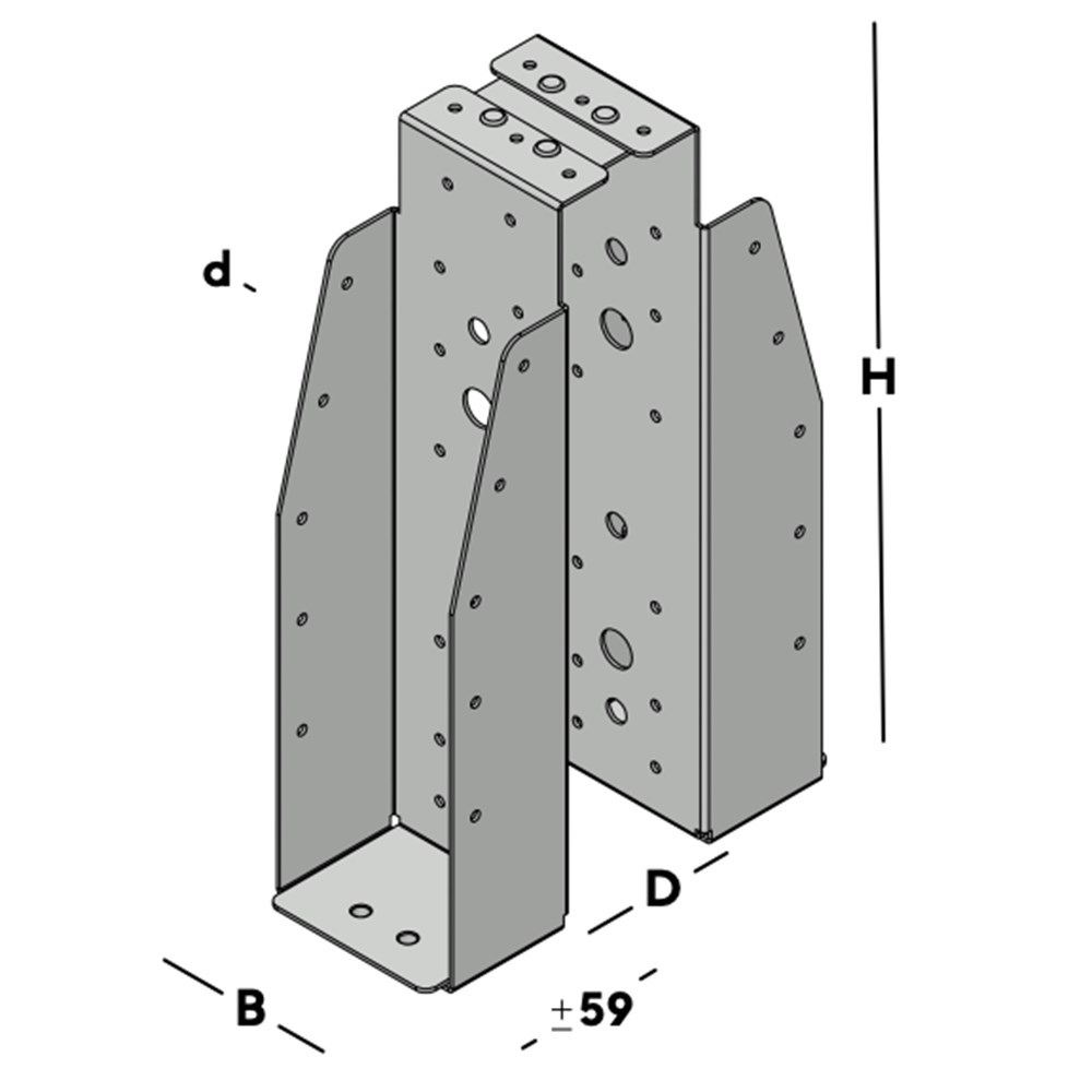 balkdrager gbs dubbel sv-3