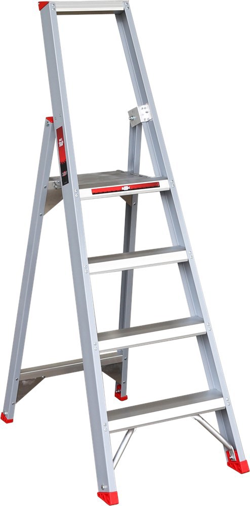 Plateautrap Aluminium Ongecoat Kelfort - ROLLO 1X 4 TREDEN