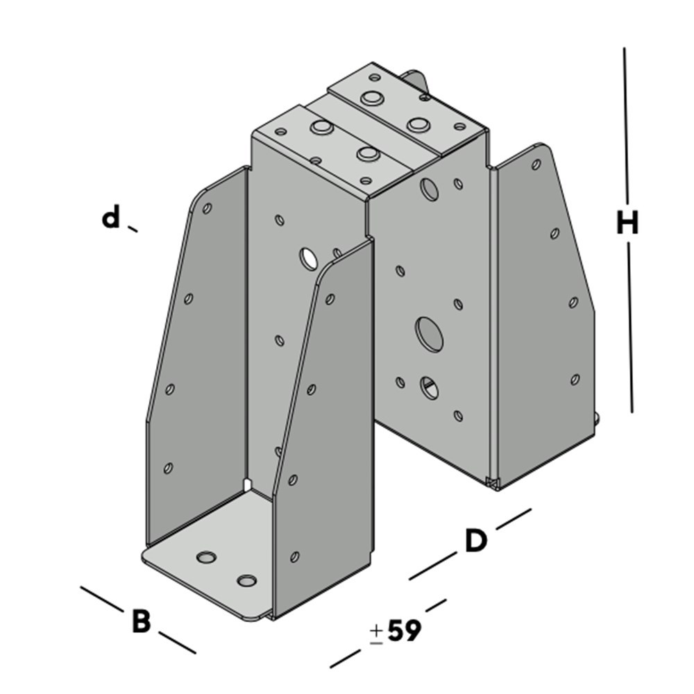 balkdrager gbs dubbel sv-3