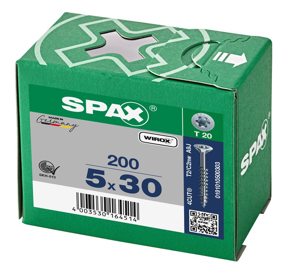spaanplaatschroef wirox spax-5