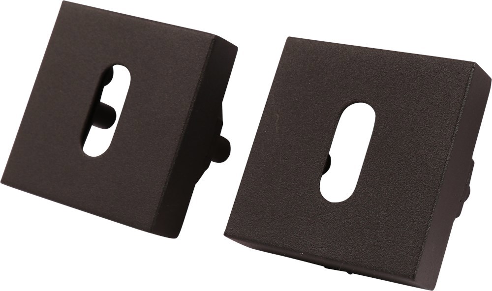 sleutelgatrozet rvs a2 mat zwart oxloc-7