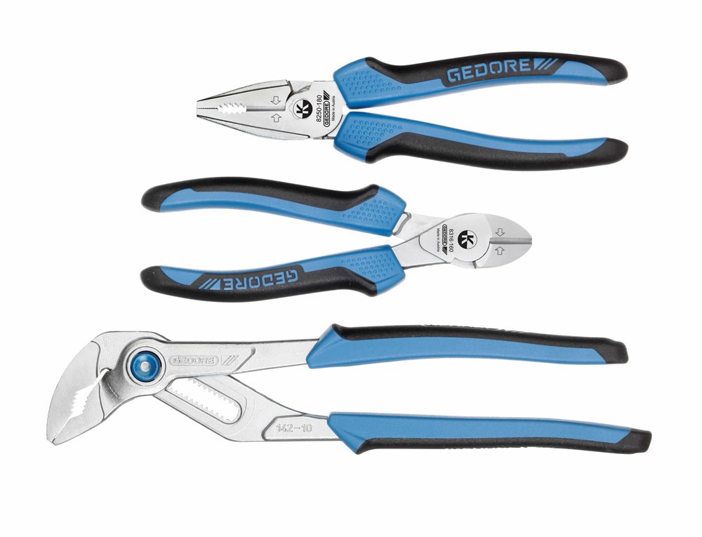 Tangenset 2-Componenten Greep Gedore - S8303 JC 3-DELIG