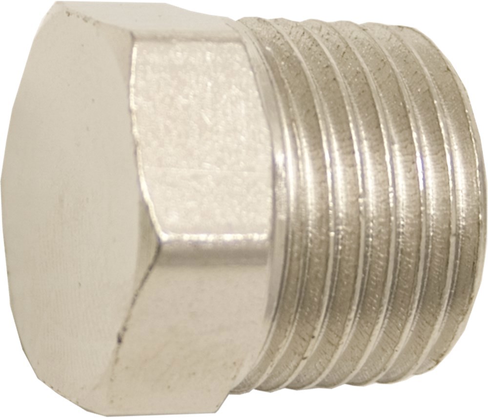 Plug Met Zeskantkop Staal Vernikkeld - 1/8'' BU
