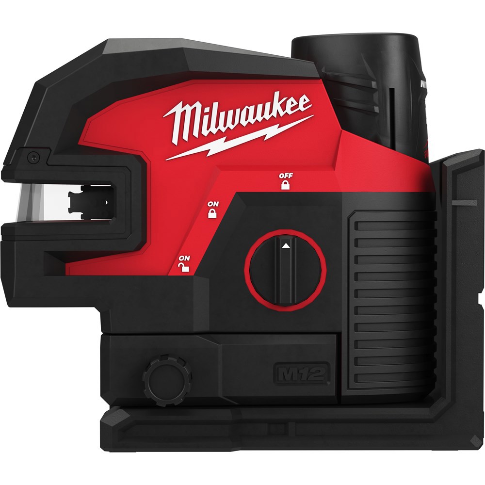 Accu Kruislijnlaser Groen Milwaukee - M12 CLL4P-301C 12.0V