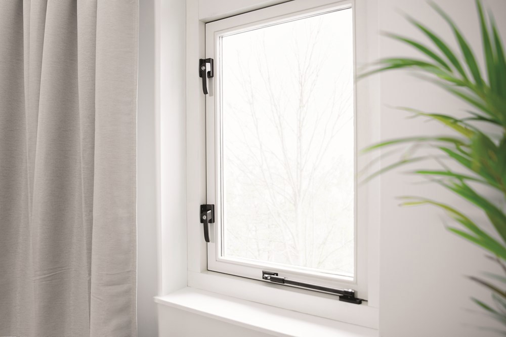 raamsluiting aluminium zwart axa-5