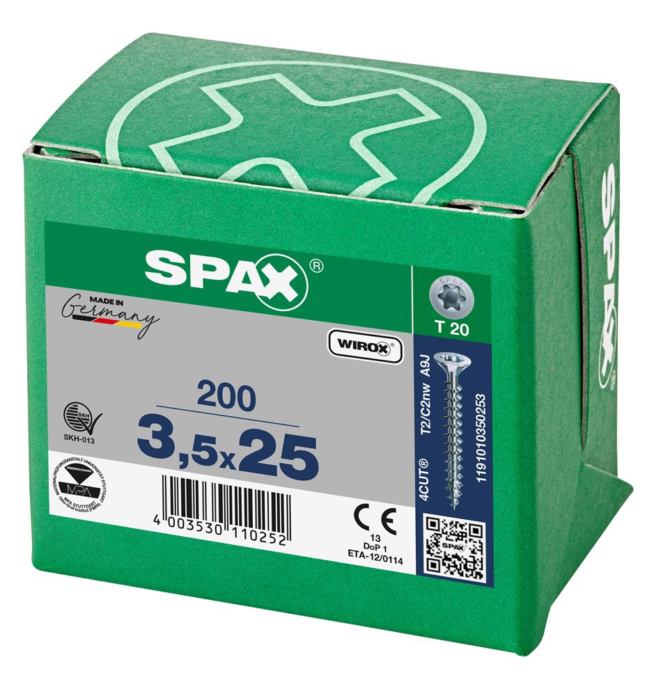 spaanplaatschroef wirox spax-5