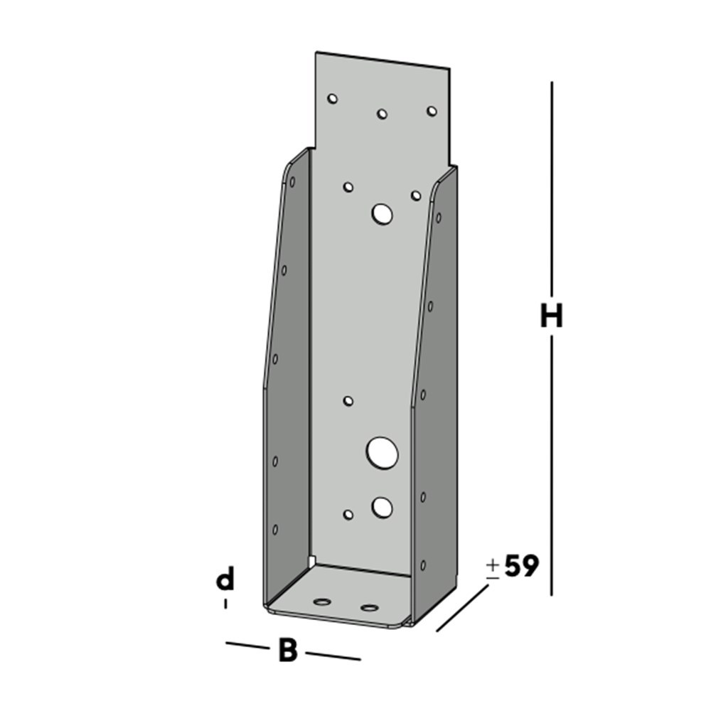balkdrager gbs zonder lip sv-3