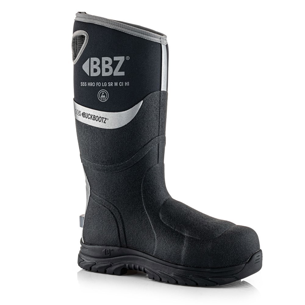 Veiligheidslaarzen Buckbootz - BBZ9000BK MT 46 S5