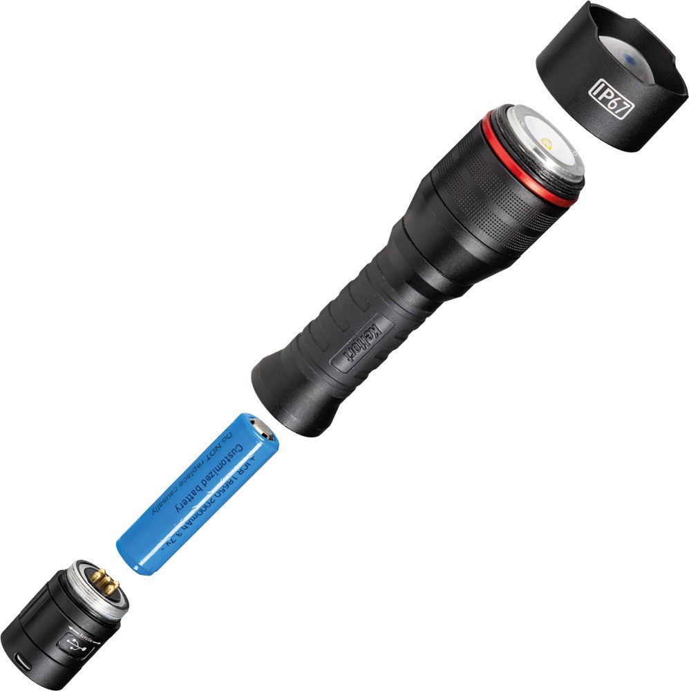 accu zaklamp led kelfort-3
