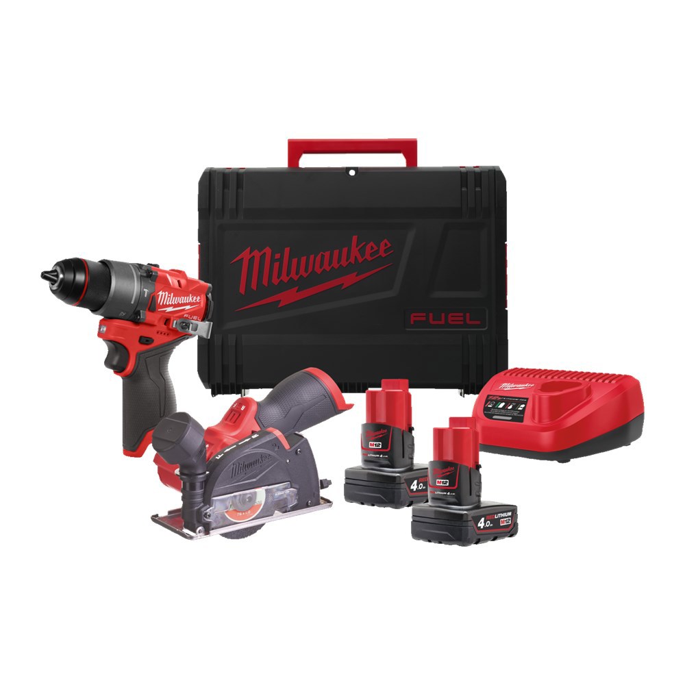 Accu Combiset Milwaukee 4.0Ah/12.0V - M12 FPP2G2-402X 12.0V