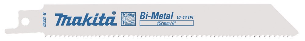 Reciprozaagblad Makita For Wood/Metal - S922VF 152MM SET à 5 STUKS