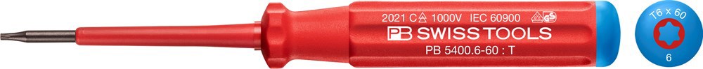 Schroevendraaier Torx Pb Swiss Tools - PB 5400.6-60 T6