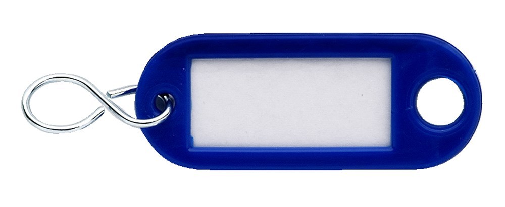 sleutellabel kunststof