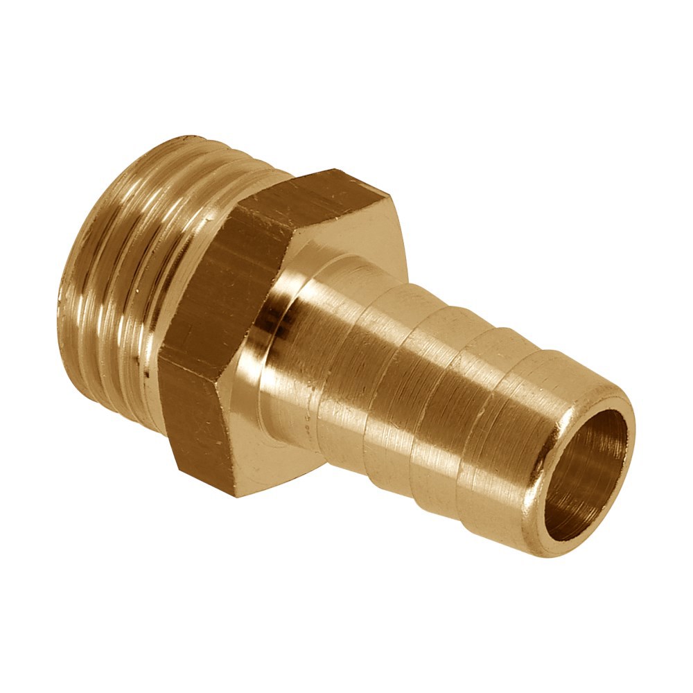 Slangpilaar Messing - 1/2'' BU X 14MM