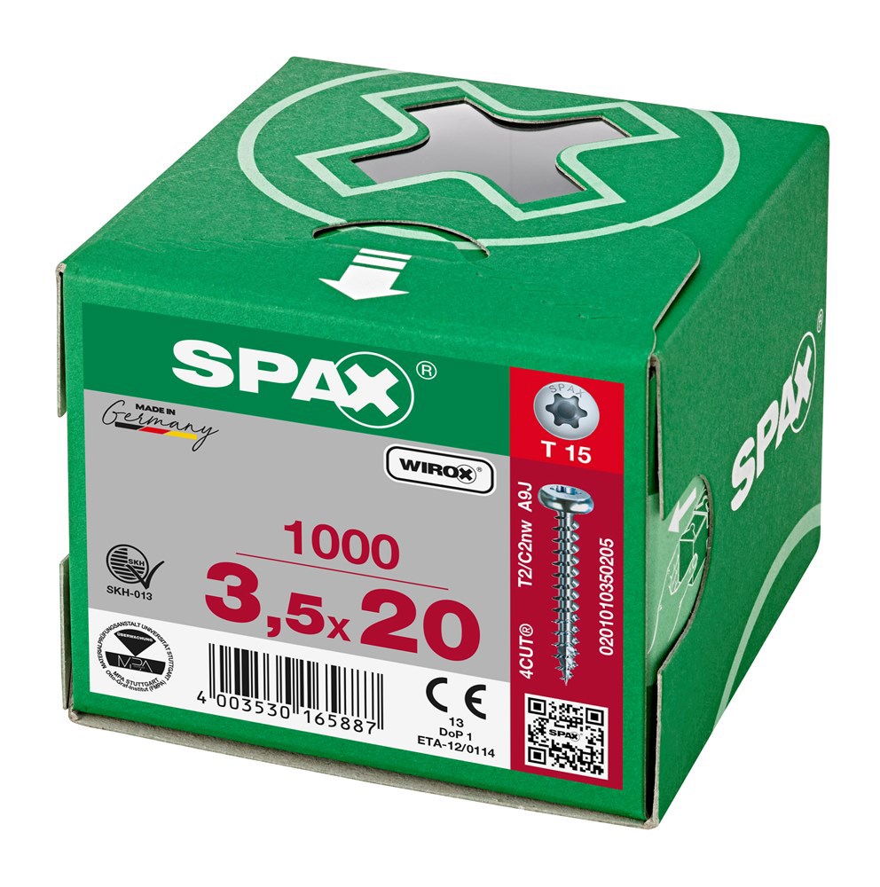 spaanplaatschroef wirox spax-5
