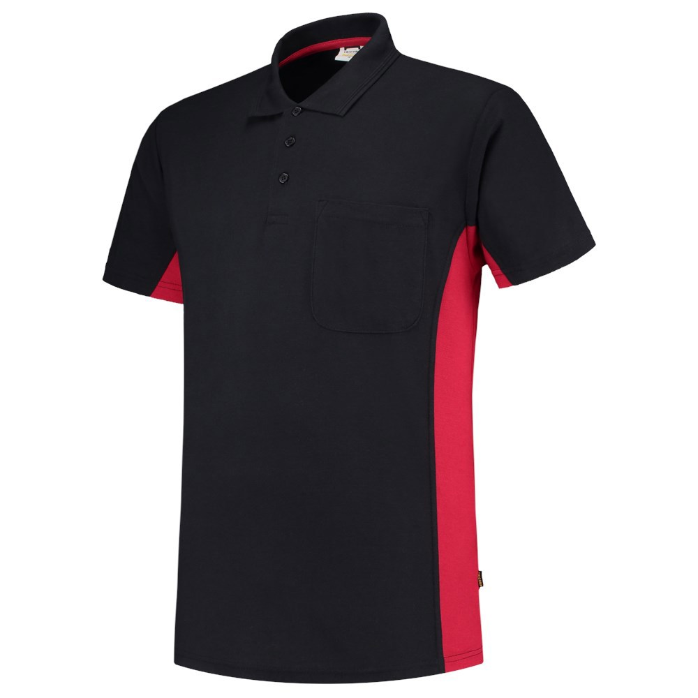 poloshirt bicolor borstzak tricorp