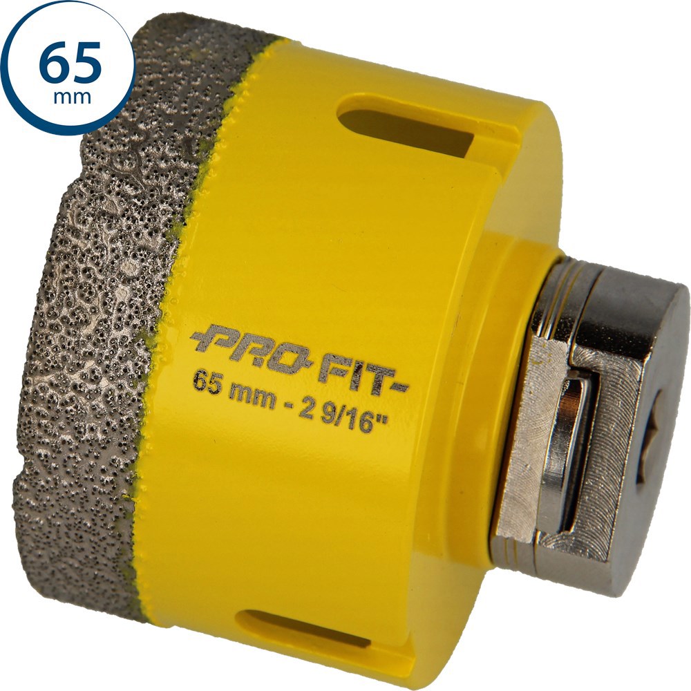 Gatzaag Diamond Dry Profit - Ø 65MM CLICK&DRILL HEX 10MM