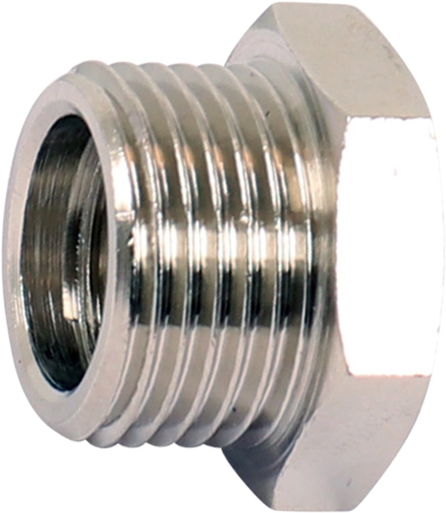Verloopring Staal Vernikkeld Ironside - 3/8'' BU - 1/4'' BI SET à 2 ST