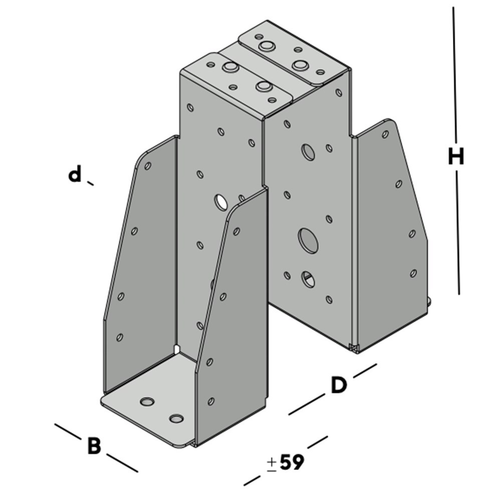 balkdrager gbs dubbel sv-3