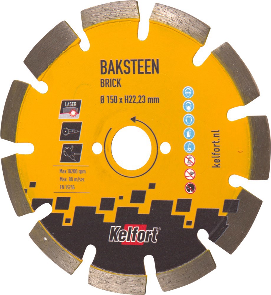 Diamantzaagblad Droog Kelfort - 1505X22.23MM