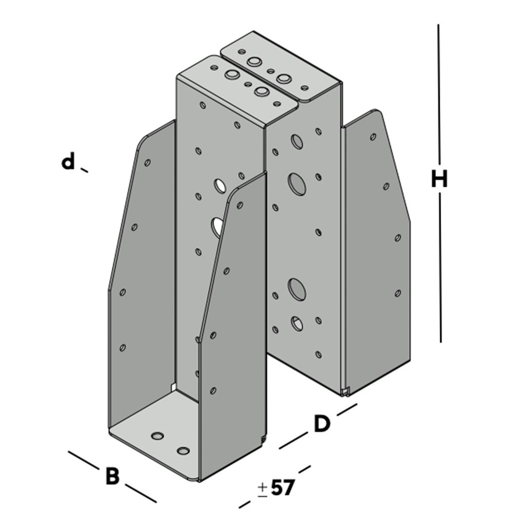 balkdrager gbs dubbel sv-3