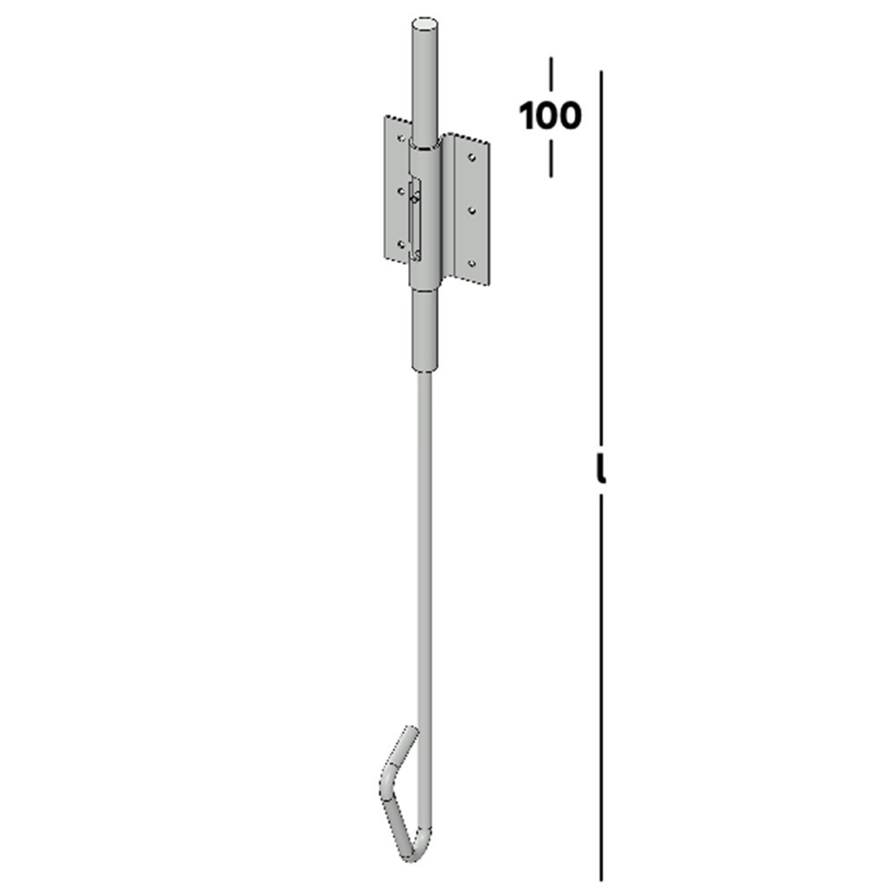 staartgrendel verlengd elvz-4