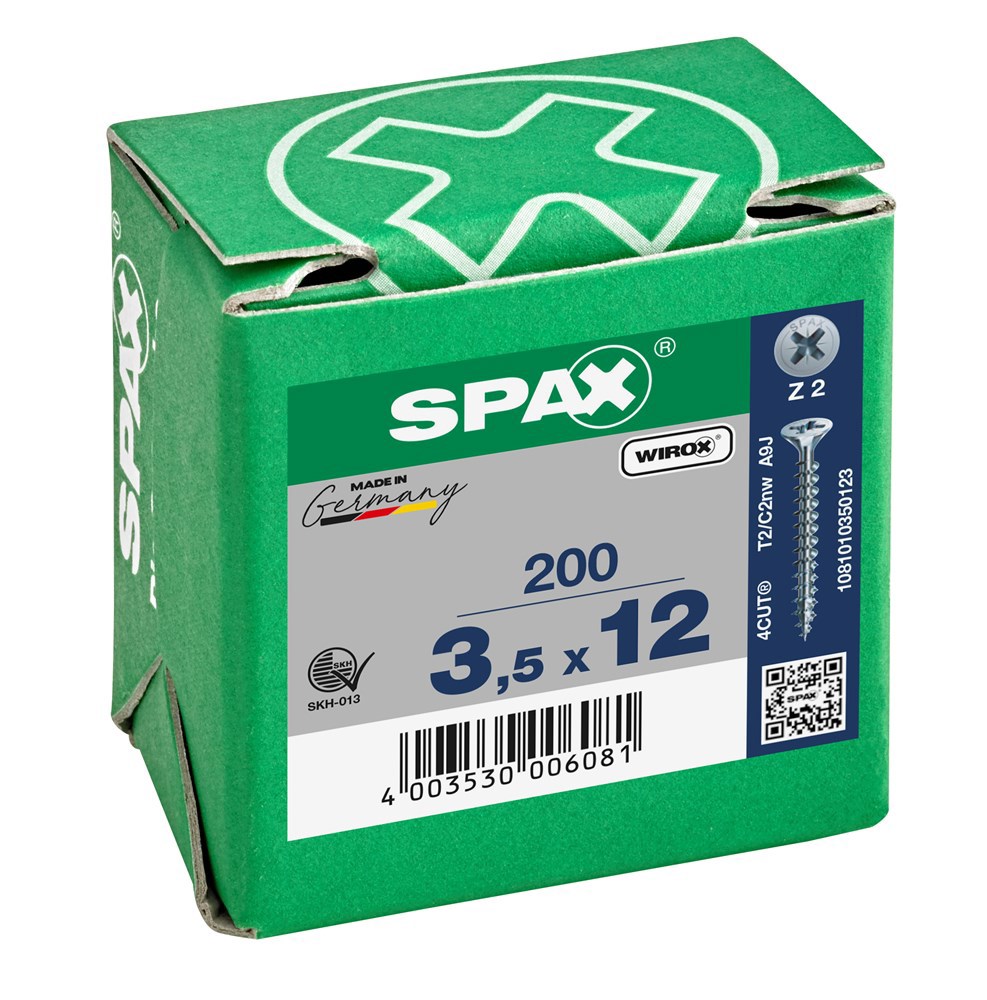 spaanplaatschroef wirox spax-4