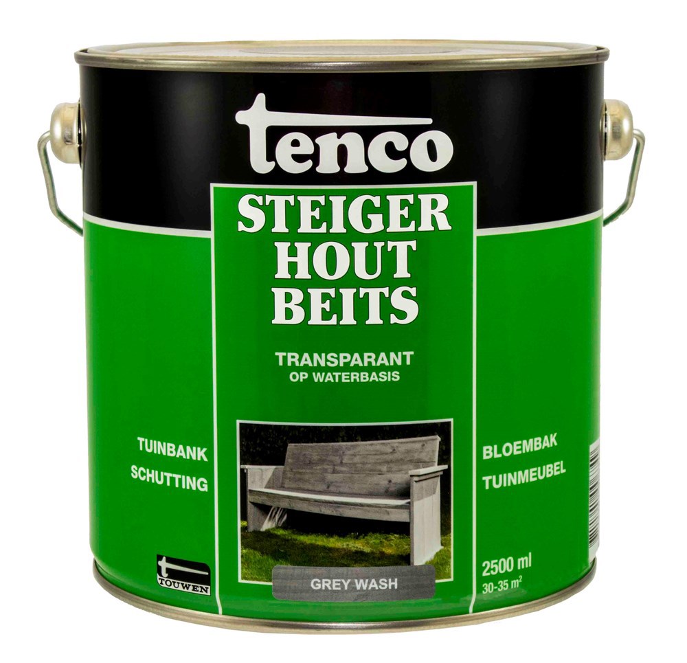 Steigerhoutbeits Transparant Tenco - 2500ML GREY WASH 2500ML