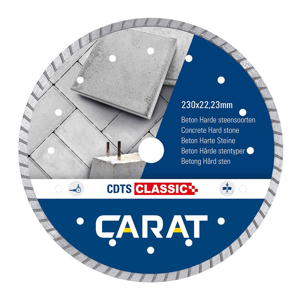 Diamantzaagblad Droog Carat Classic - CDTS 125X22.23MM