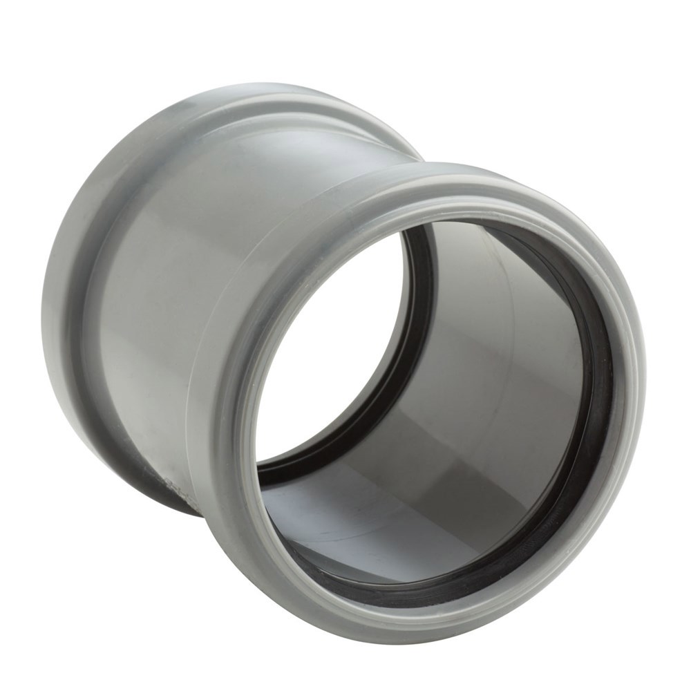 overschuifmof pvc grijs rwa