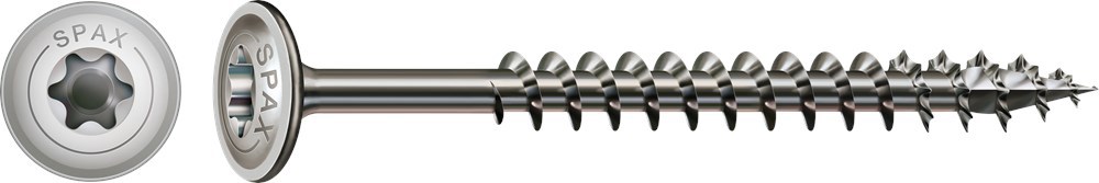 Tellerkopschroef Rvs A2 Spax -  6.0X 80MM TK T30